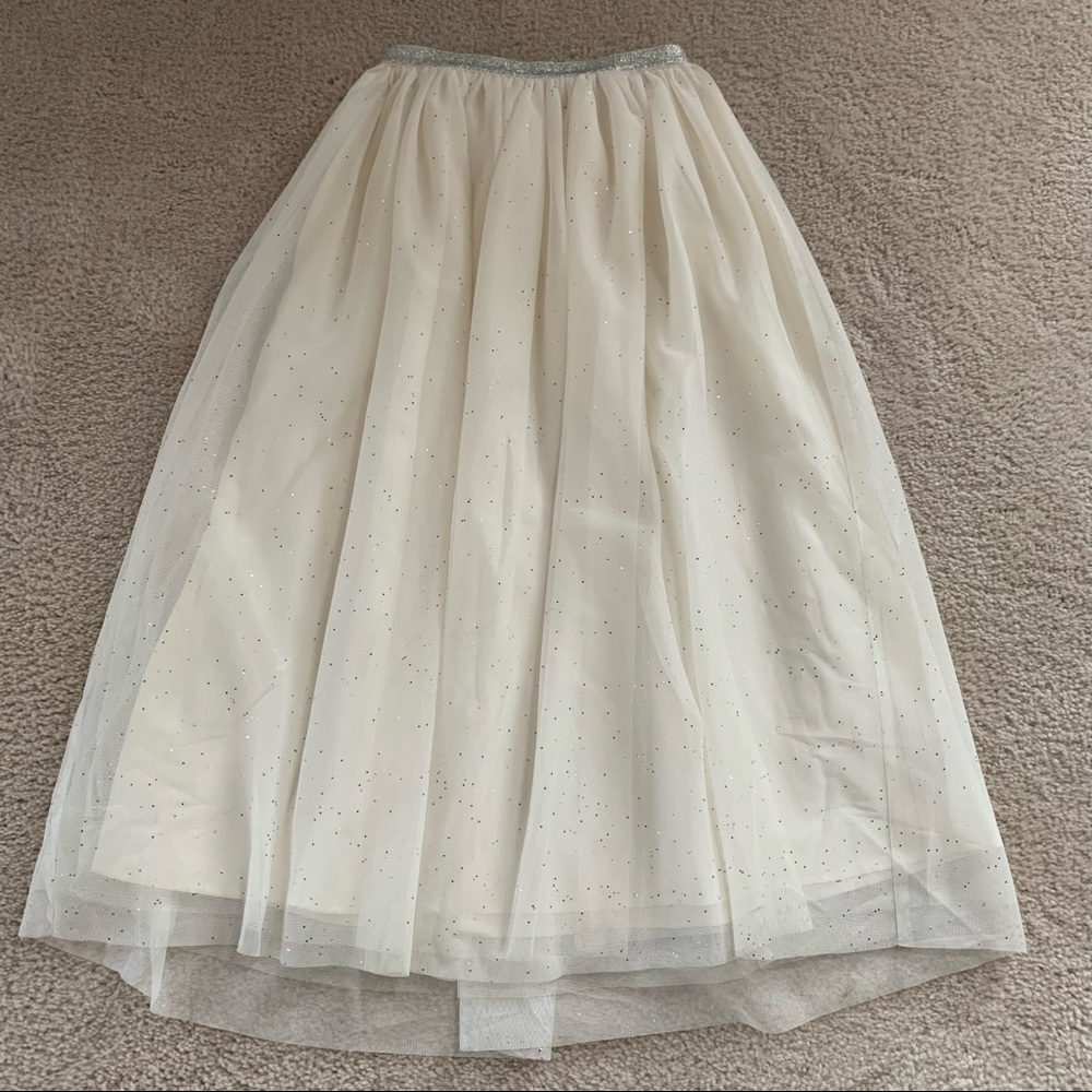 Cat & Jack glitter tulle skirt